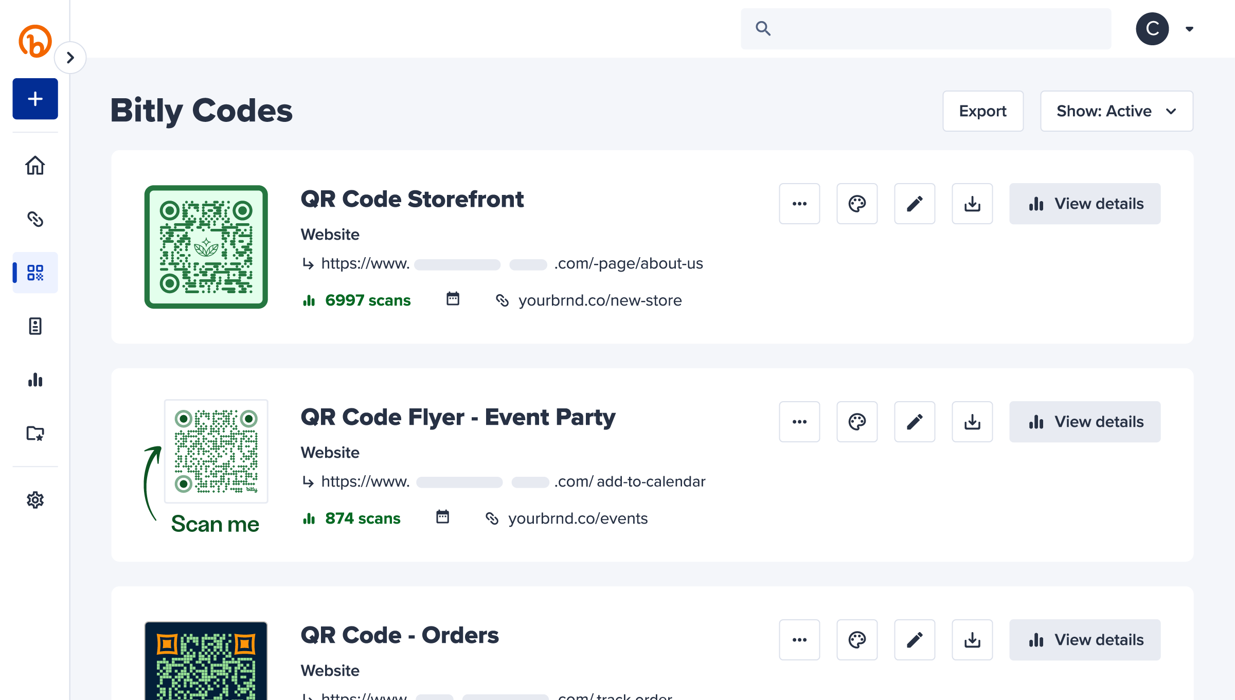 Bitly Codes | Software generatore di QR Code personalizzati