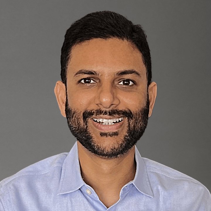 Headshot of Manu Jain, VP of Data at Bitly, Inc.