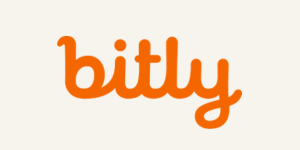 Bitly Logo orange over white background